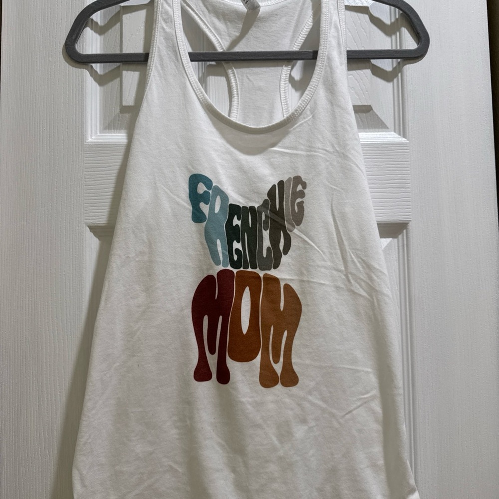 Frenchie Mom Graphic Tank Top M